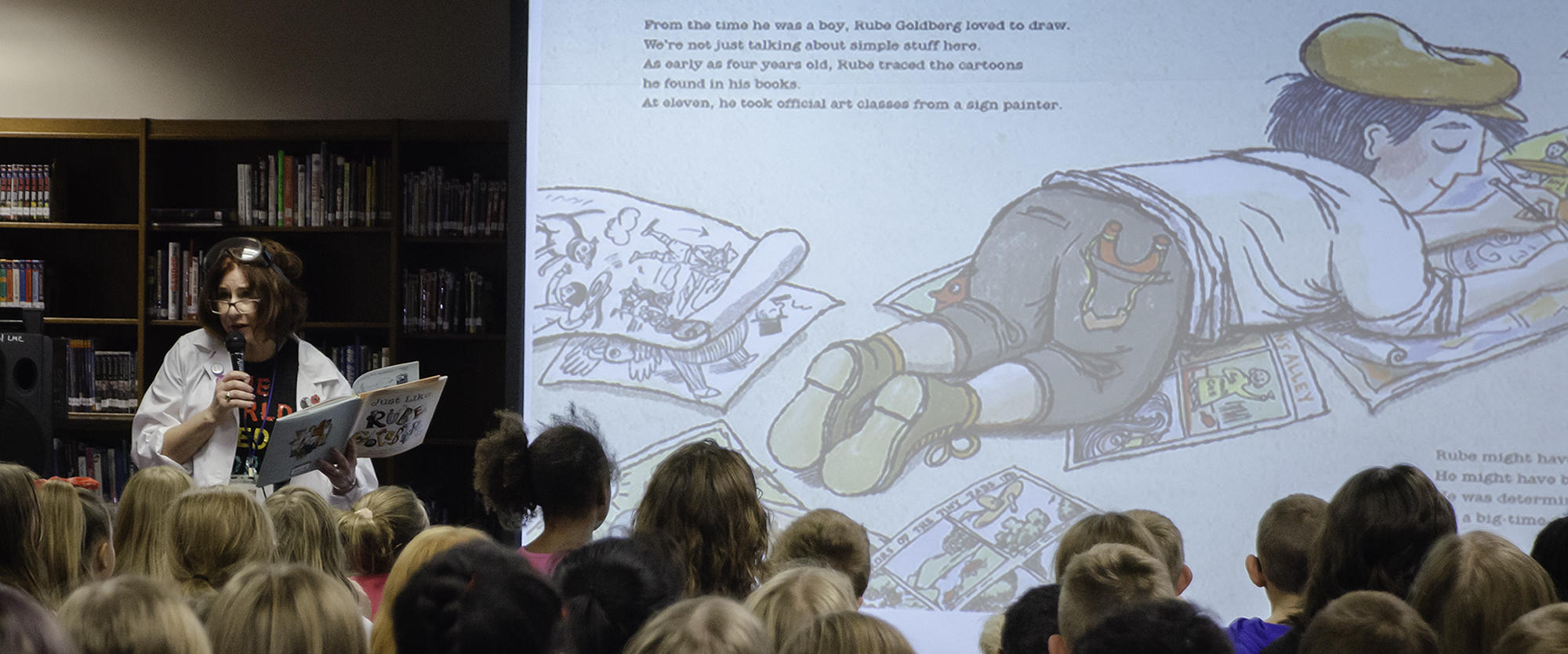 Author visits with students