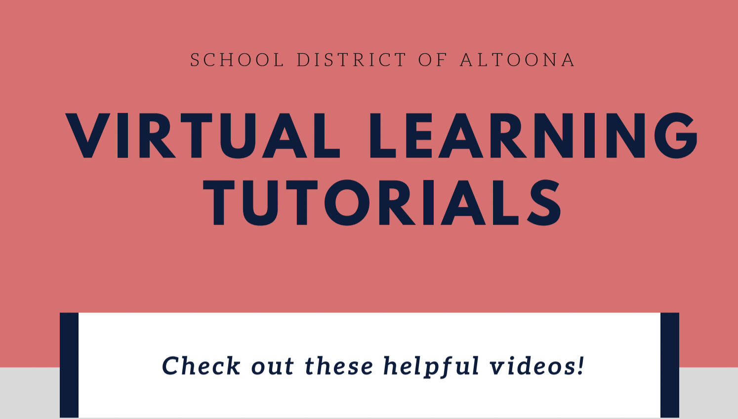 Virtual Learning Flyer