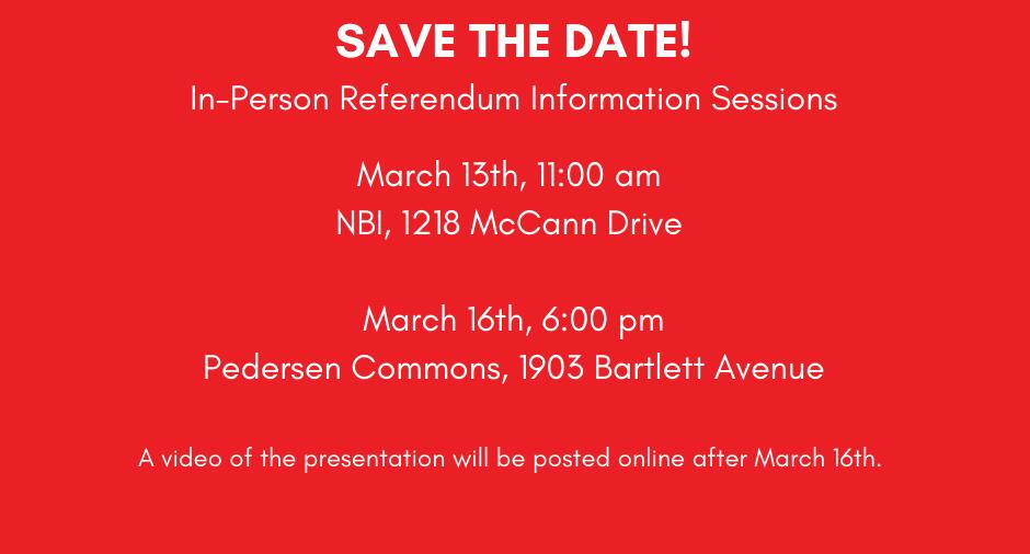 Save the Date Info Meetings