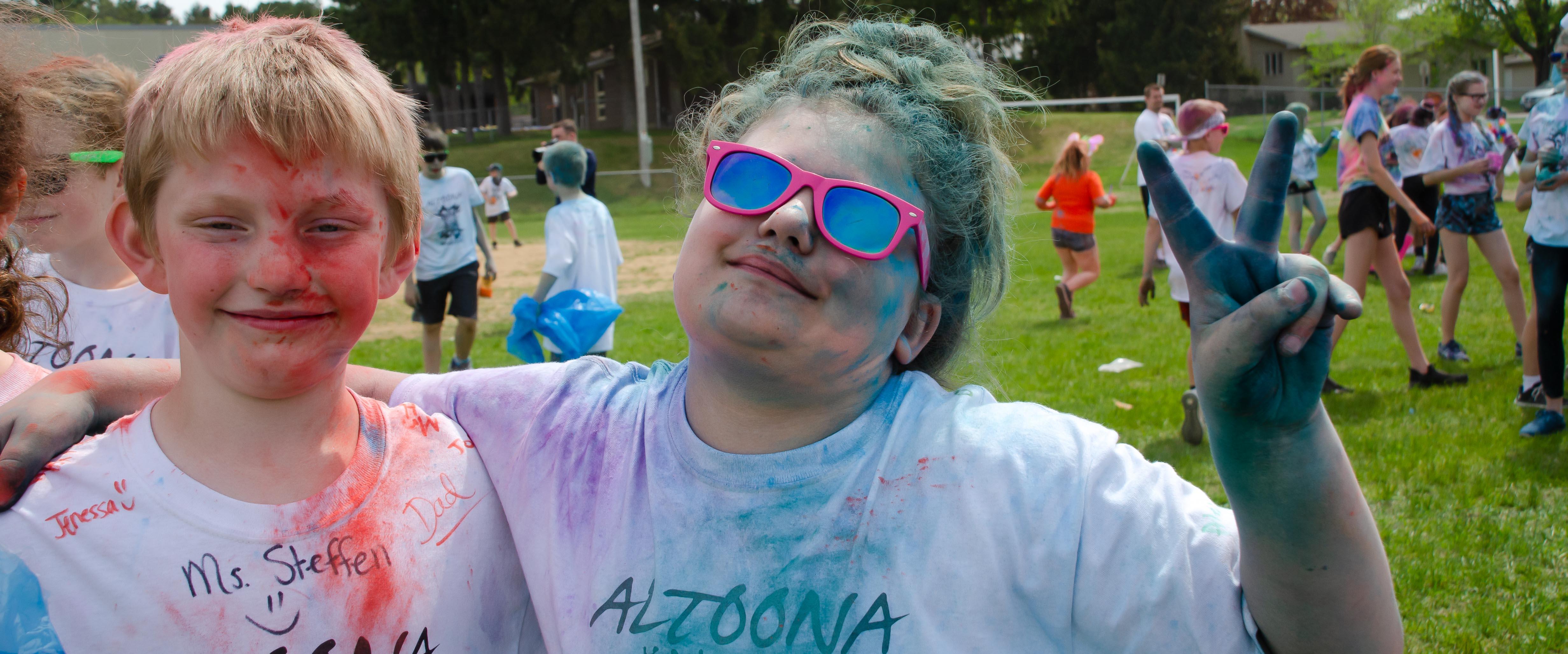AIS Students at the Color Run 2019
